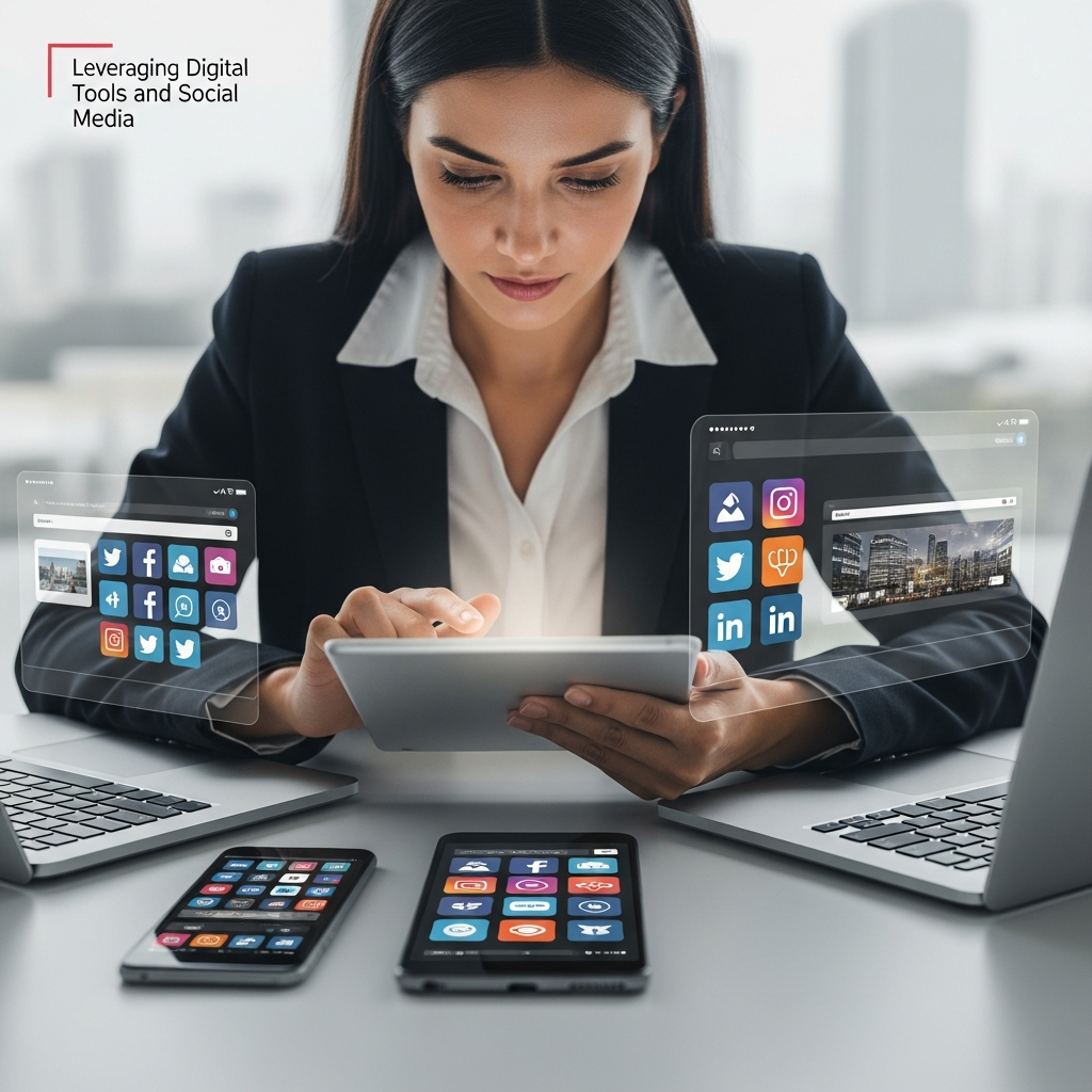 Digital tools and social media for awareness