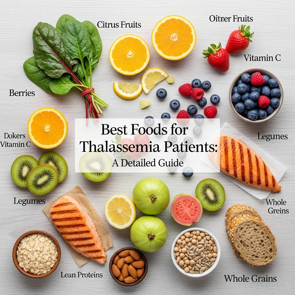 Detailed guide on best foods for thalassemia patients