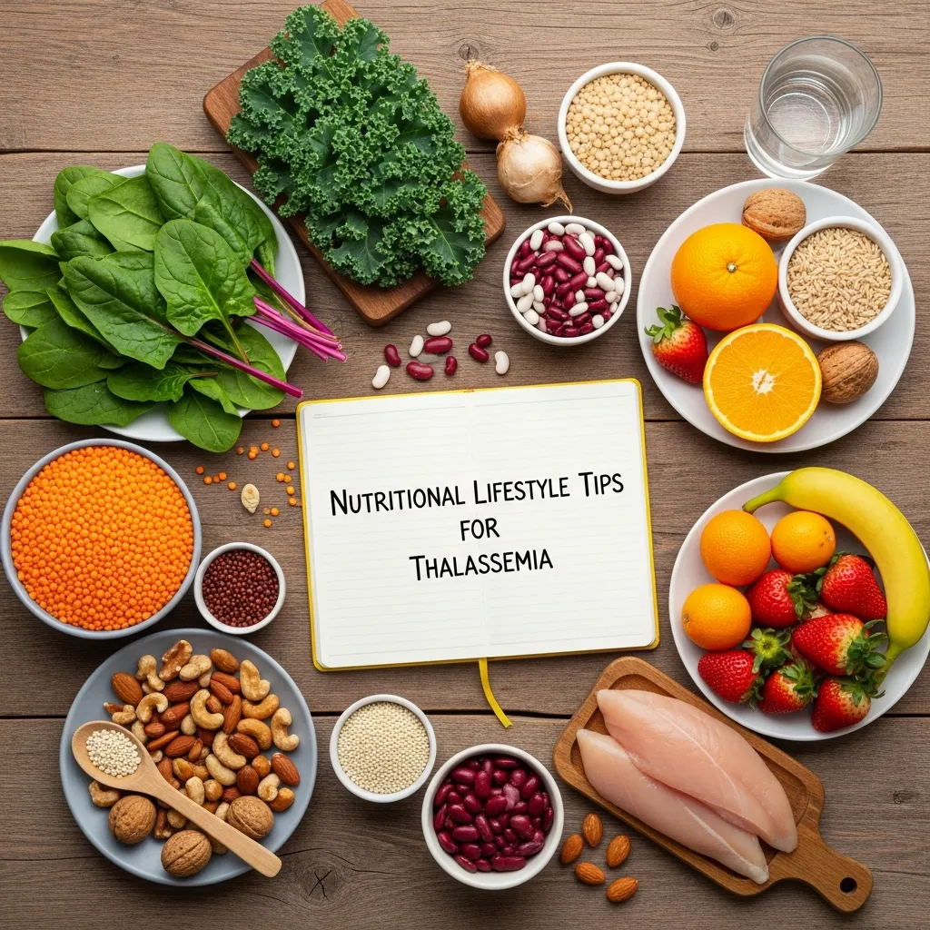 Healthy diet guidance for managing thalassemia