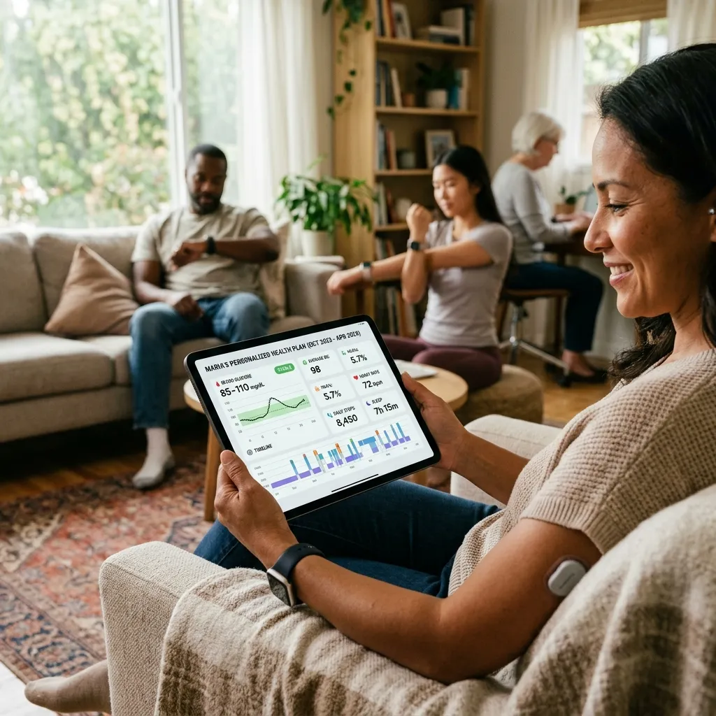 Personalized blood monitoring plan