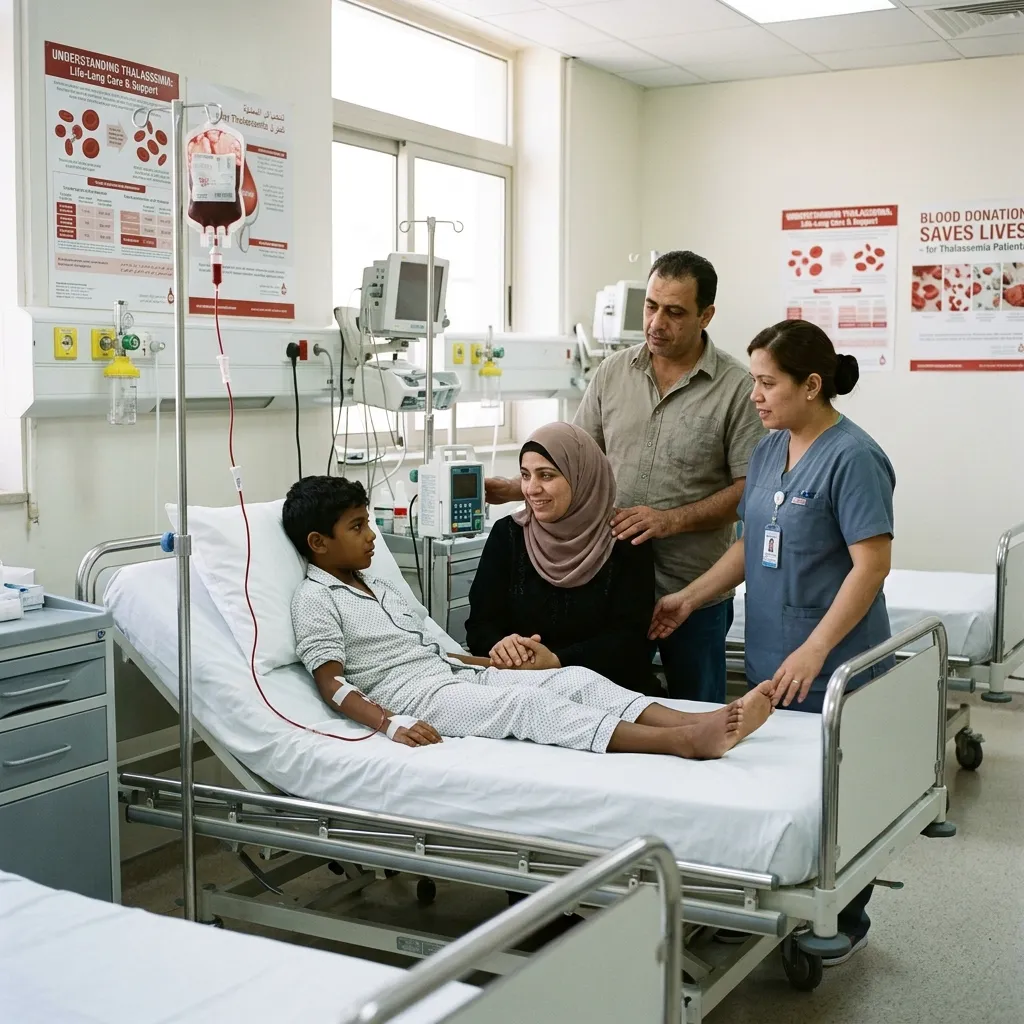 Impact of thalassemia on families and healthcare