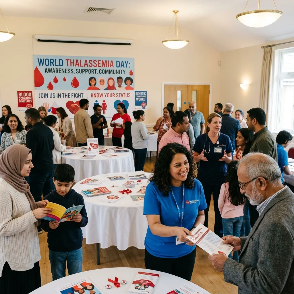 Joining World Thalassemia Day programs