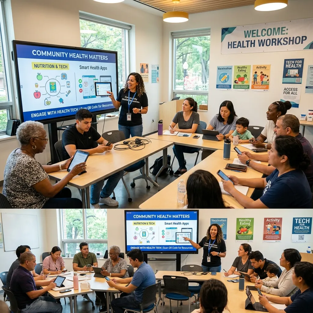 Technology in community health education