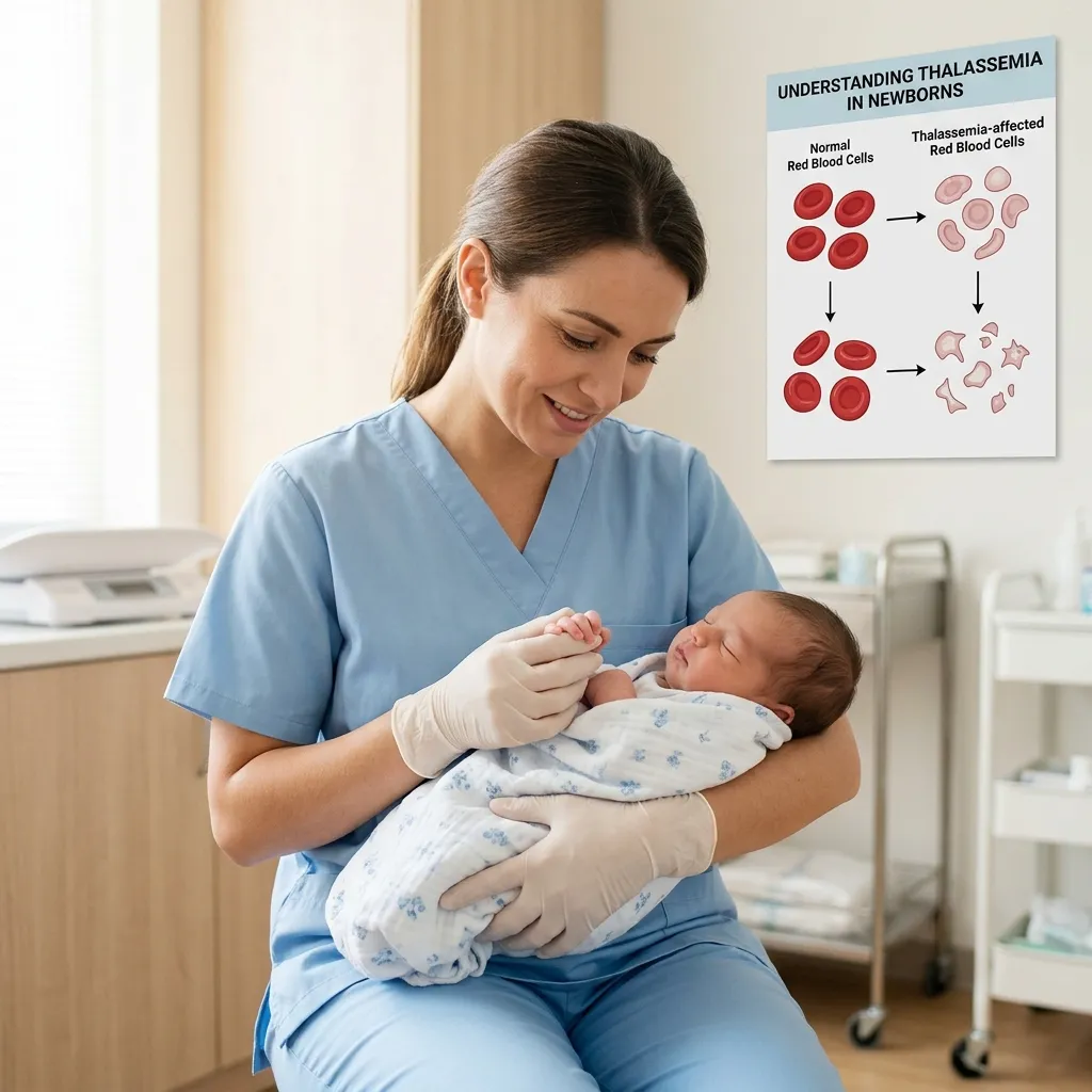 Thalassemia effects in newborns
