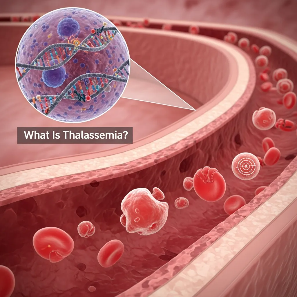 What is thalassemia blood disorder explanation