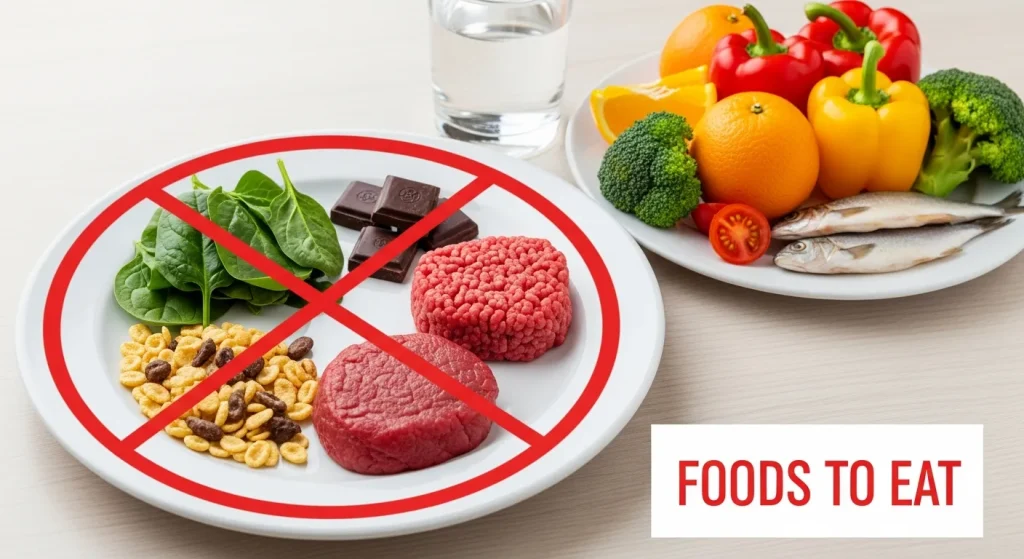Foods to Avoid in Thalassemia