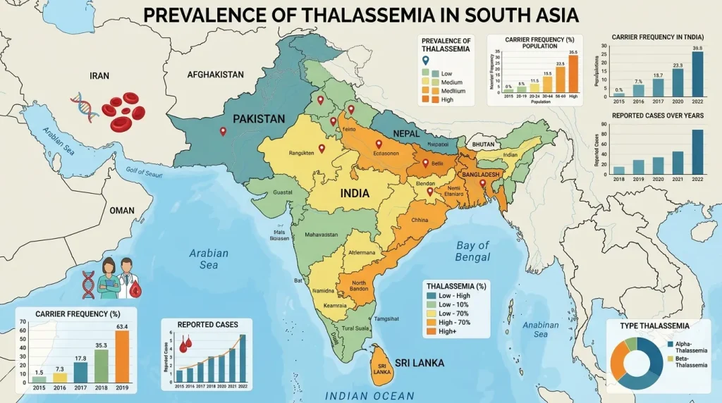 Thalassemia Prevalence in South Asia: A Comprehensive Guide Thalassemia Prevalence In South Asia